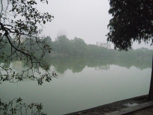 Hanoi im Nebel